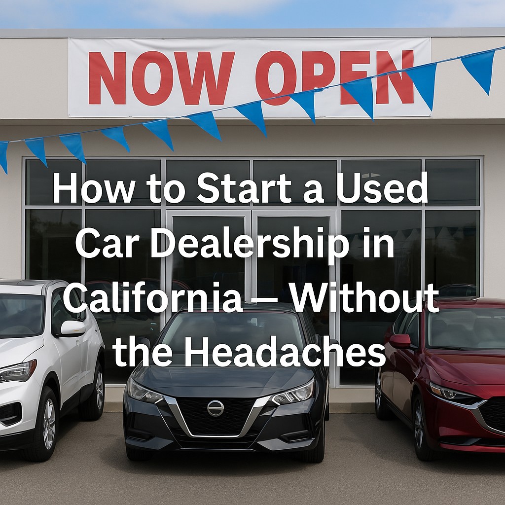 Starting a used car dealership